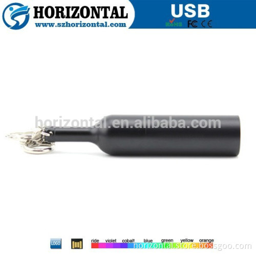 Beer bottle usb flash drive 32gb pen drive with customize logo